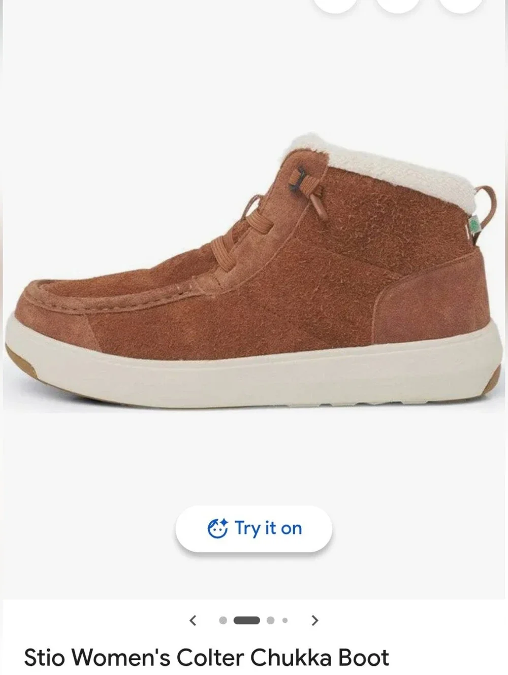 Stio Colter Chukka boot Brown Suede Sneaker boot In Great Preowned Co Size 6.5